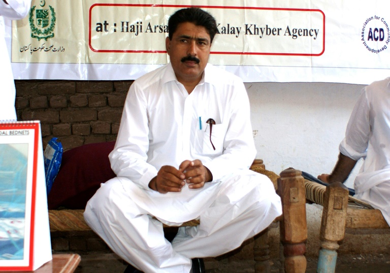 الطبيب الباكستاني شكيل أفريدي في باكستان سنة 2010