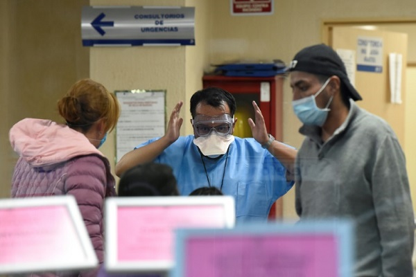 صورة من المعهد الوطني للأمراض التنفسية في المكسيك