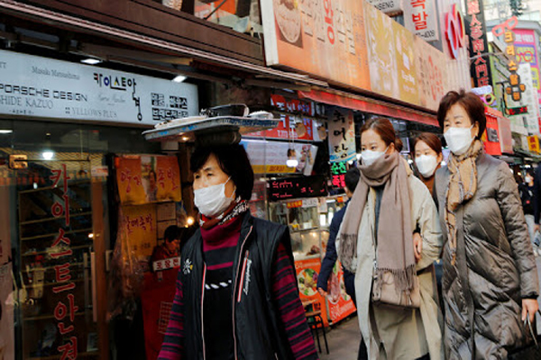 كوريا الجنوبية تسجل 114 حالة إصابة جديدة بكورونا