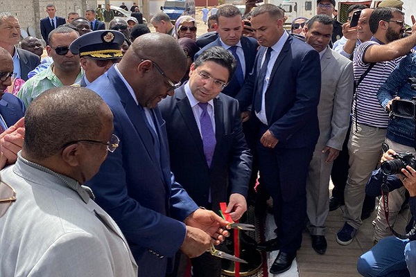 وزير خارجية ليبيريا يدشن قنصلية بلده في مدينة الداخلة