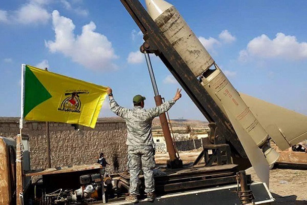 راجمة صواريخ لكتائب حزب الله العراقي
