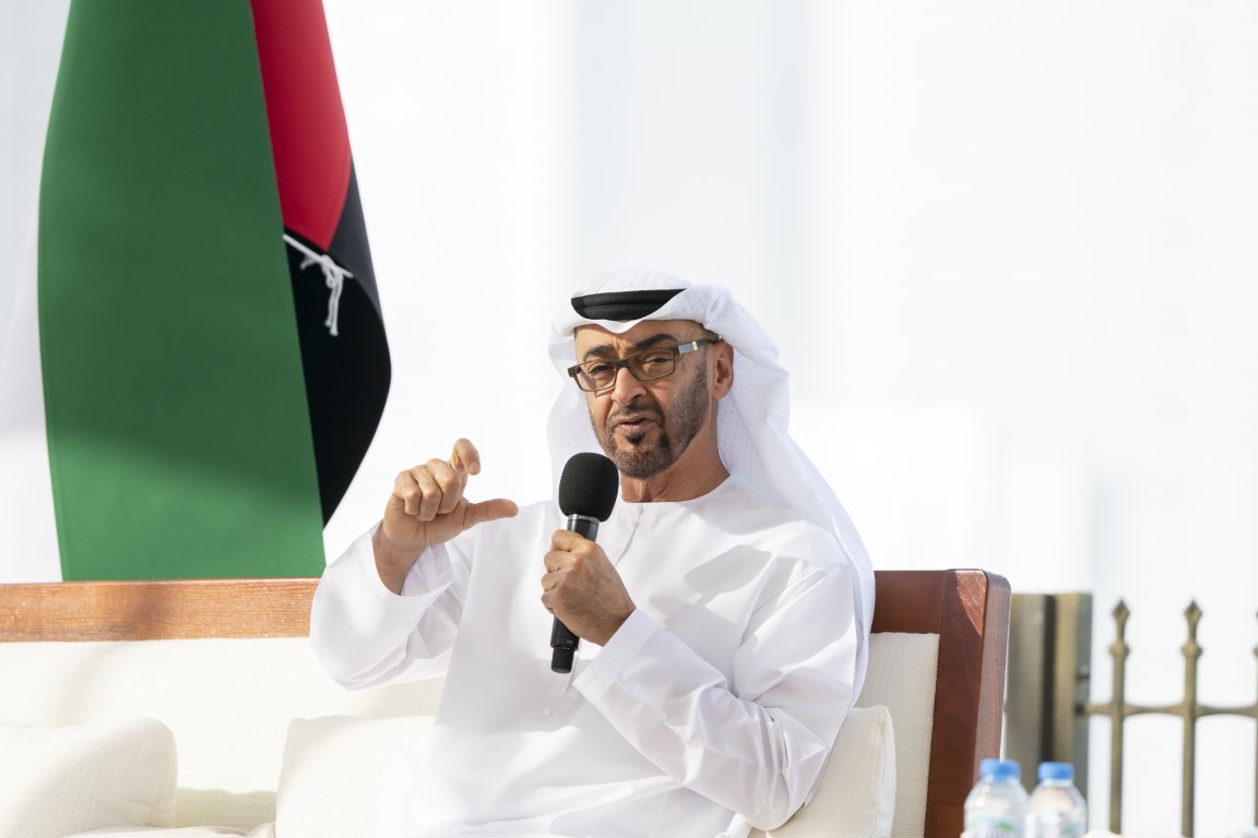 محمد بن زايد: الإمارات اتخذت إجراءاتها الوقائية مبكرًا لمواجهة كورونا
