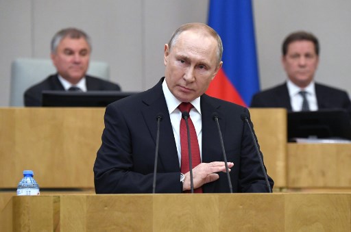 بوتين: الوضع في روسيا تحت السيطرة