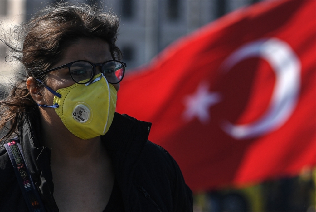 توقيف 410 أشخاص في تركيا بسبب كورونا