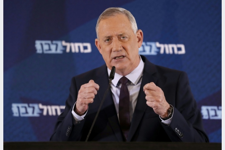 انتخاب بيني غانتس رئيساً للكنيست الإسرائيلي