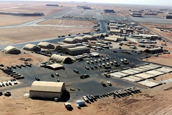  قاعدة القيارة الجوية في شمال العراق