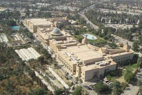 مبنى السفارة الأميركية وسط بغداد