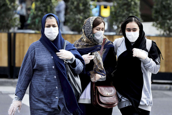 3 آلاف وفاة بكورونا المستجد في إيران