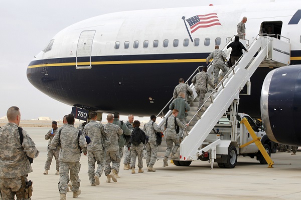 قوات أميركية تغادر العراق