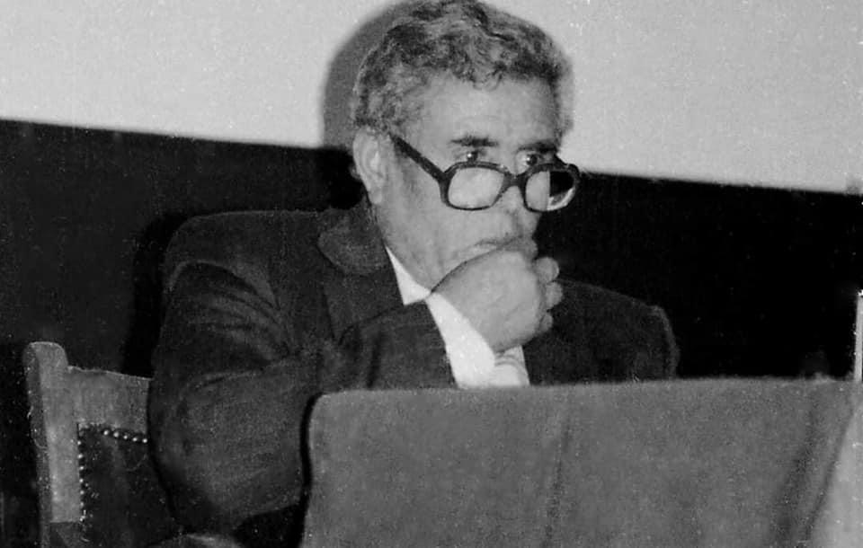 الشاعر الراحل أحمد المجاطي ( المعداوي)، بعدسة الفنان الفوتوغرافي أحمد بنسماعيل.