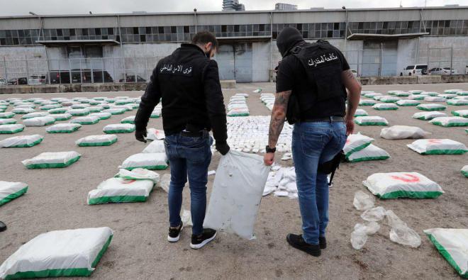 لبنان يحبط أضخم عملية تهريب للمخدرات في تاريخه