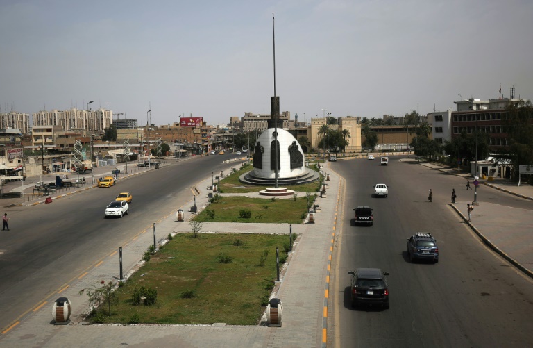 أحد شوارع بغداد