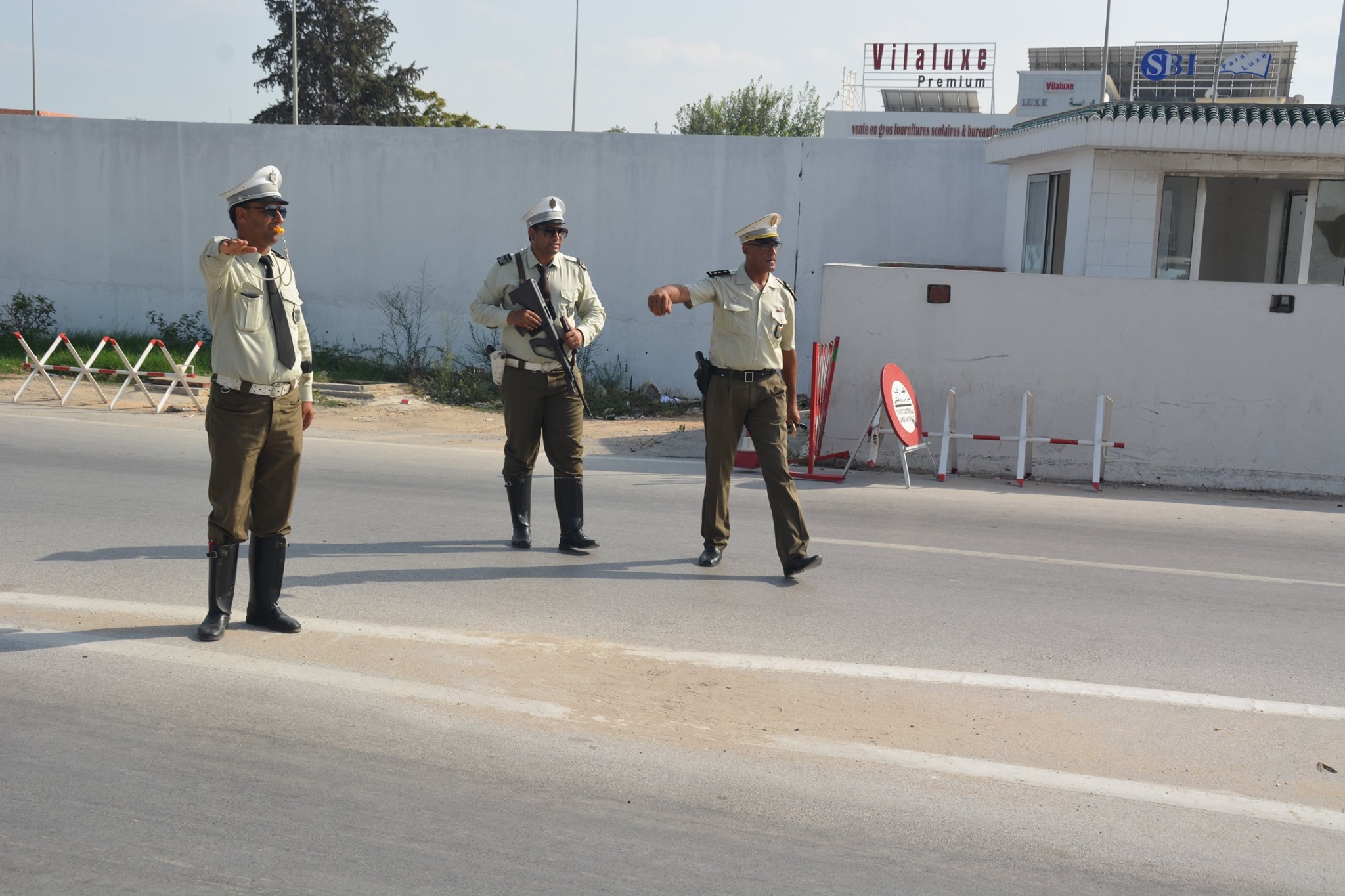 دورية للحرس الوطني (الدرك) قرب العاصمة التونسية - صورة من وزارة الداخلية
