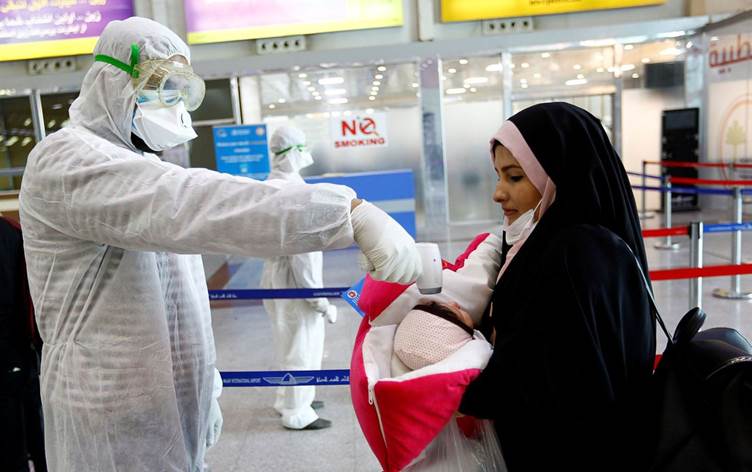 فحوصات طبية عراقية حول الاصابة بفيروس كورونا
