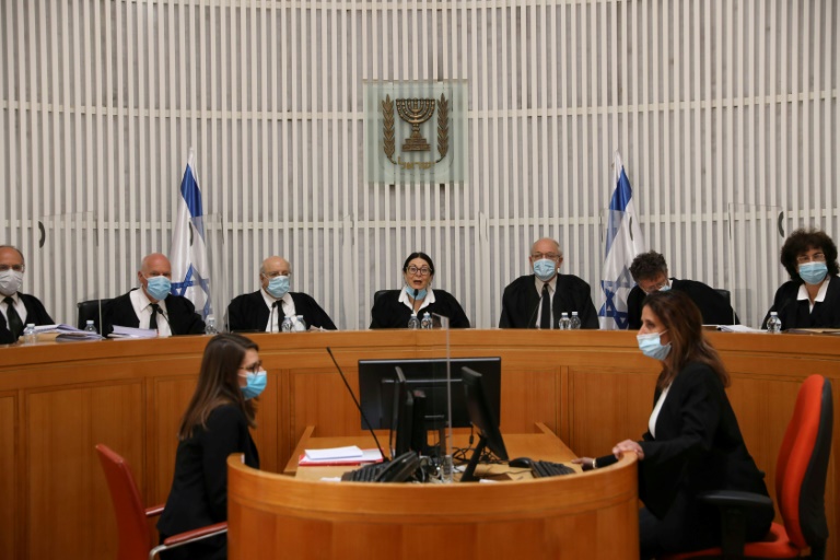 البرلمان الإسرائيلي أمام 
