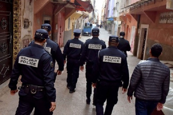 عناصر من الشرطة المغربية