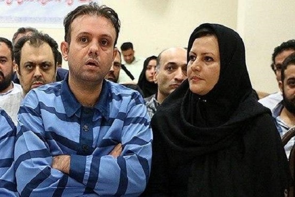 صورة عن مواقع التواصل الاجتماعي لوحيد بهزادي وزوجته نجوى لاشيدائي