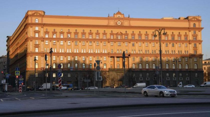مقر جهاز الأمن الفيدرالي الروسي في وسط موسكو (أ.ف.ب)