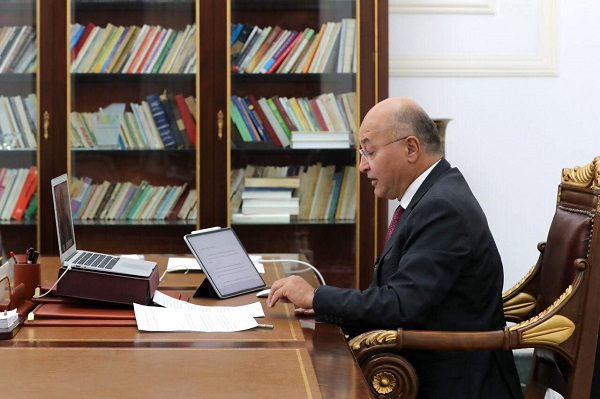 الرئيس العراقي برهم صالح مشاركاً في قمة تمويل التنمية المستدامة 