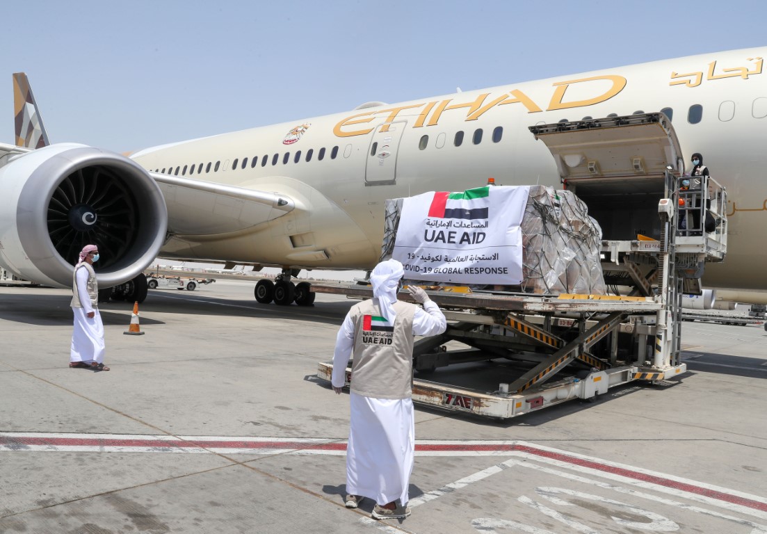 مساعدات طبية اماراتية إلى السودان - وام