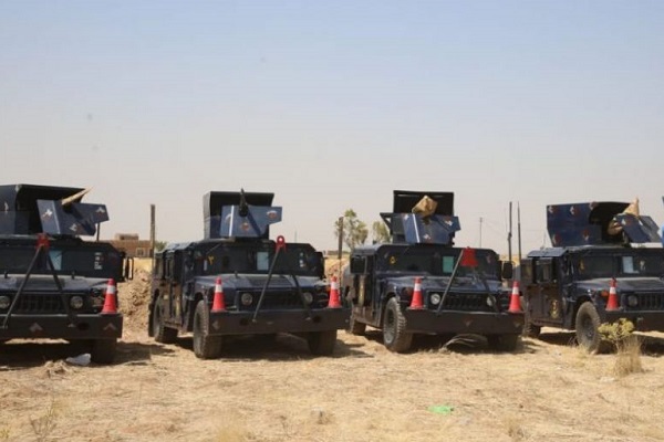 قوات الشرطة الاتحادية المشاركة في عمليات ملاحقة داعش - الوكالة العراقية الرسمية