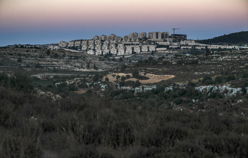 مستوطنة إسرائيلية جنوب بيت لحم في الضفة الغربية المحتلة