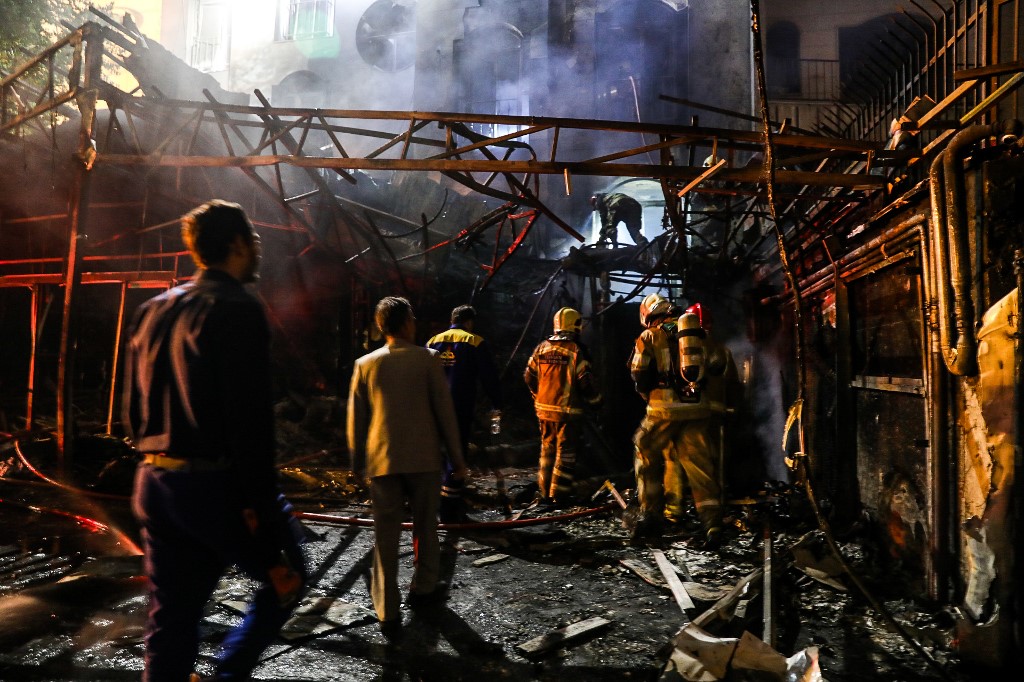 19 قتيلاً بانفجار في مركز طبّي في طهران
