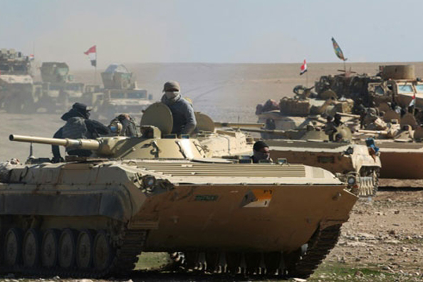 قوات عراقية تطارد خلايا تنظيم داعش