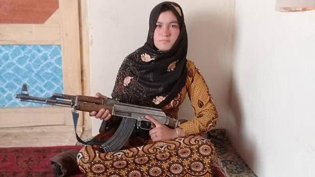المراهقة الأفغانية التي قتلت اثنين من مقاتلي طالبان 