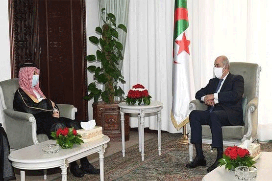 زار وزير الخارجية السعودي الأمير فيصل بن فرحان الجزائر وتونس لبحث النزاع في ليبيا