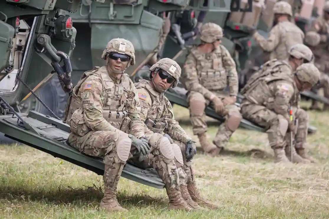 جنود أميركيون خلال تدريبات لحلف الأطلسي في بولندا. (صورة ارشيفية. 2017)