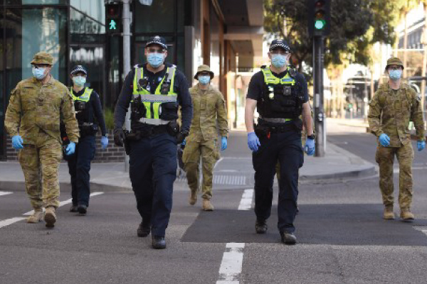 الشرطة الأسترالية تفرض القيود الجديدة ضد كورونا في ملبورن الأحد