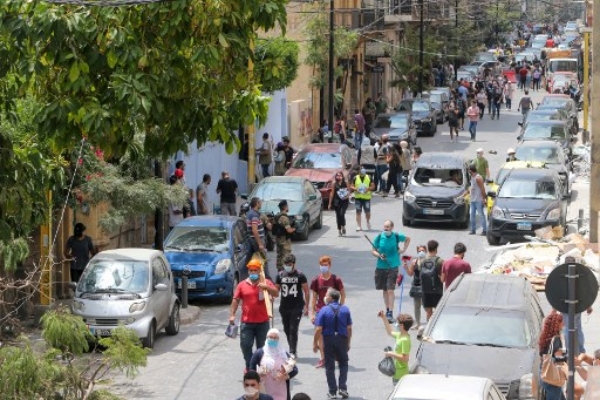 بيروت تعاني أزمة صحية 
