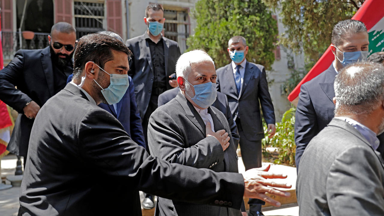 وزير الخارجية الإيراني محمّد جواد ظريف في بيروت الجمعة