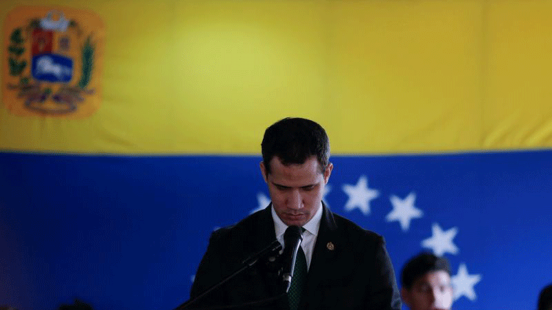 زعيم المعارضة الفنزويلية خوان غوايدو