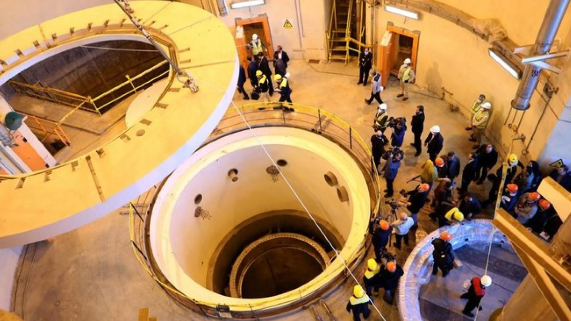 صورة لمفاعل أراك وزعتها منظمة الطاقة الذرية الإيرانية في ديسمبر 2013في 