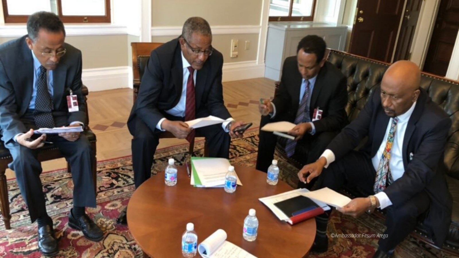 استئناف المحادثات الثلاثية حول سد النهضة الإثيوبي