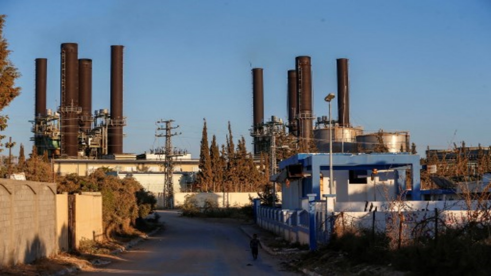توقف محطة الكهرباء في غزة عن العمل 