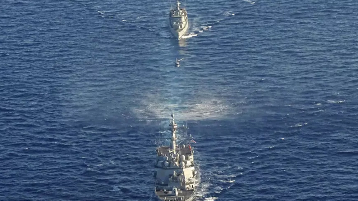 سفينتان حربيتان يونانيتان في شرق المتوسط مع ازدياد التوتر في ظل مناورات عسكرية تركية بالمنطقة
