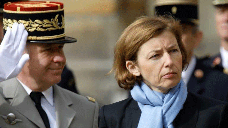 وزيرة الجيوش الفرنسية فلورانس بارلي بدأت زيارة رسمية الى بغداد الخميس