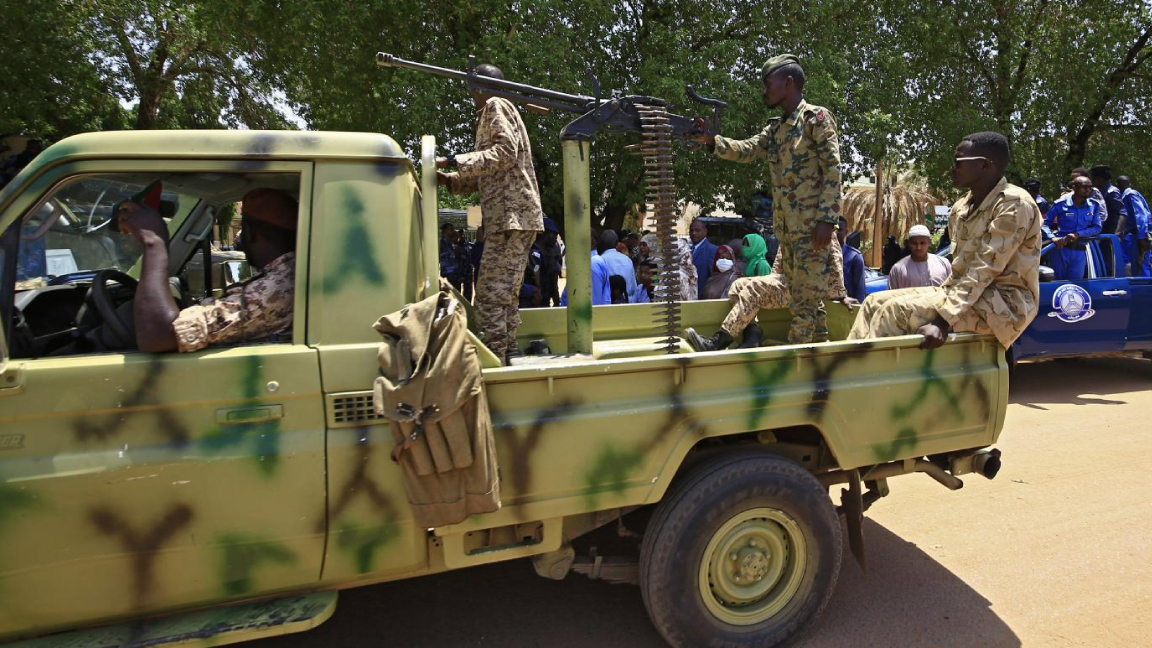 قوات أمن سودانية في صورة أرشيفية