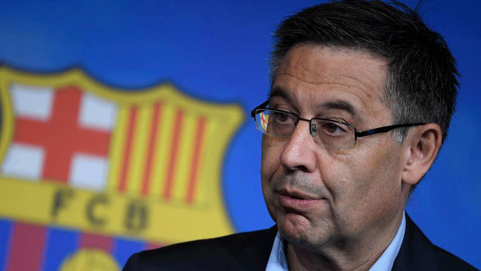 رئيس نادي برشلونة جوسيب ماريا بارتوميو