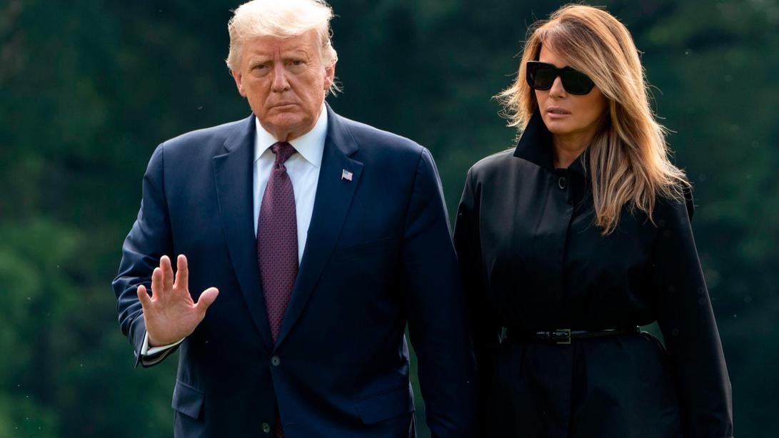 صورة من الأرشيف للرئيس الأميركي والسيدة الأولى