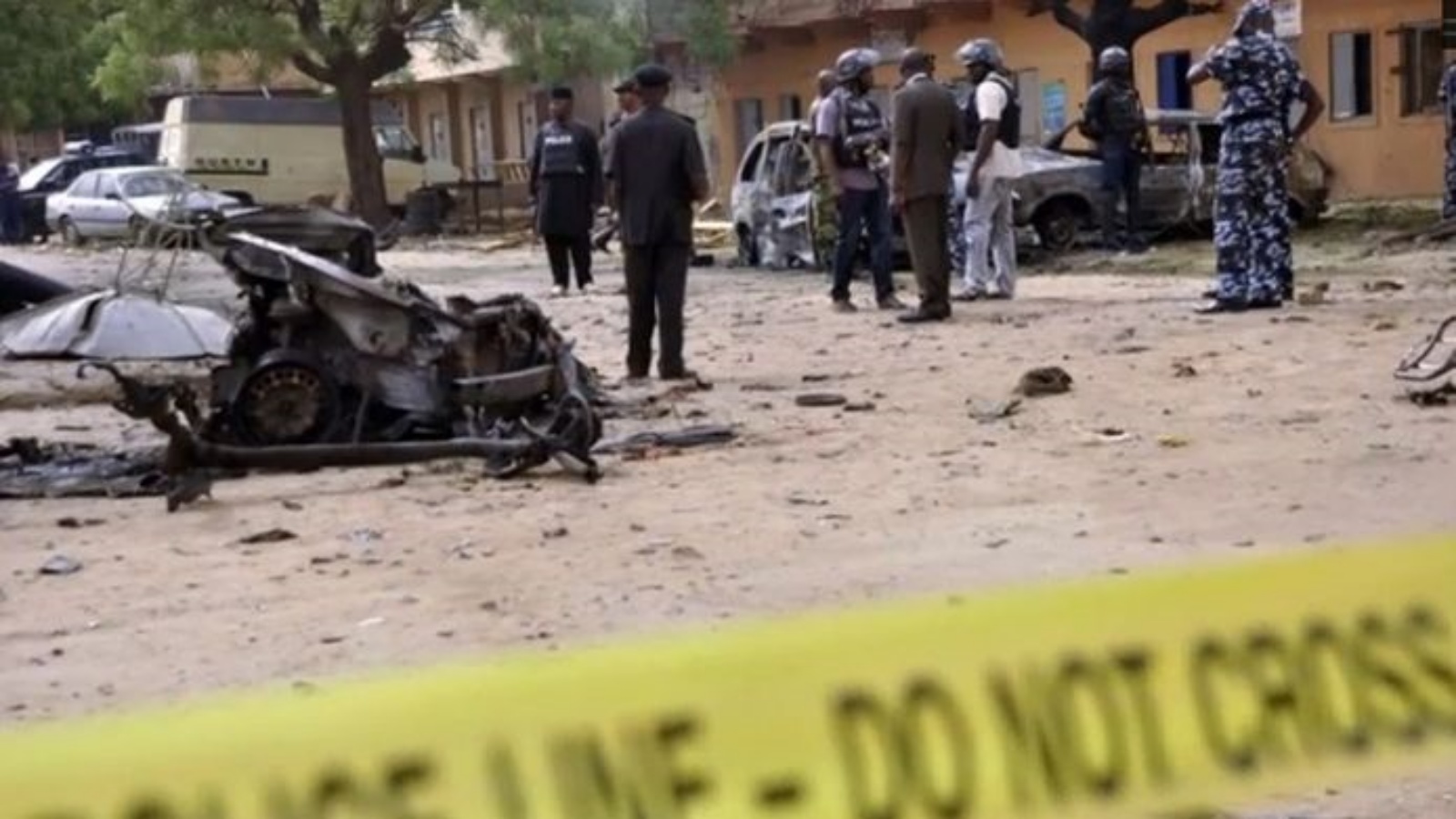 صورة من هجوم سابق لداعش على قاعدة عسكرية في نيجيريا