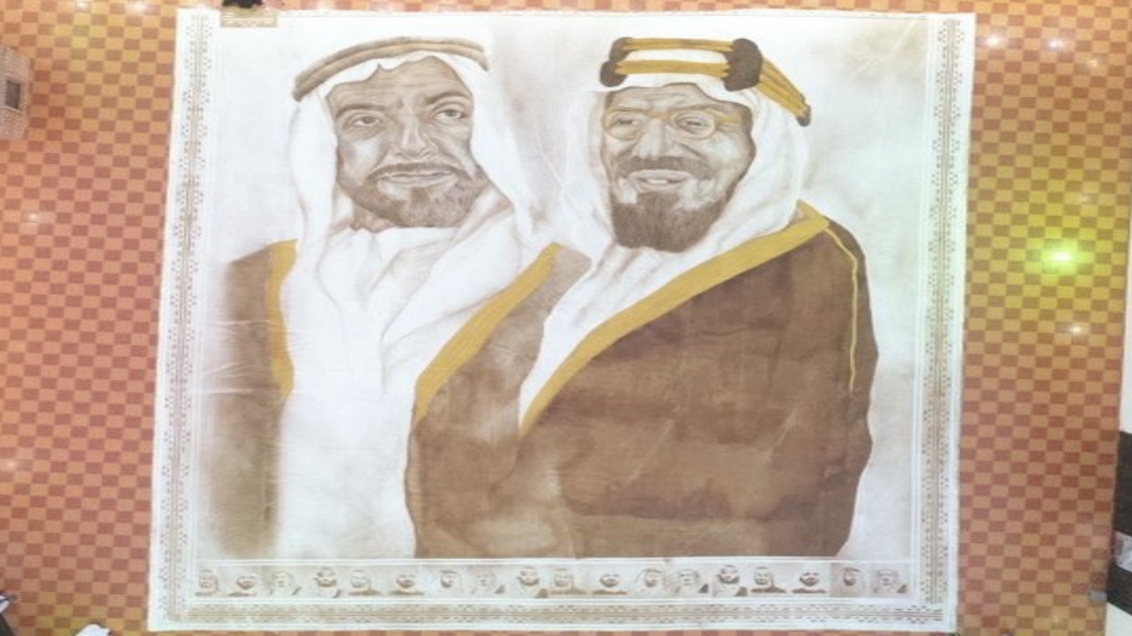 سعودية تدخل موسوعة غينيس بأكبر لوحة مرسومة بالقهوة