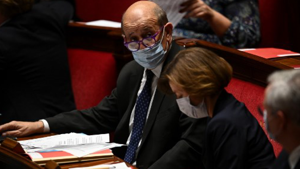 جان-ايف لودريان في مجلس الشيوخ الفرنسي الأربعاء