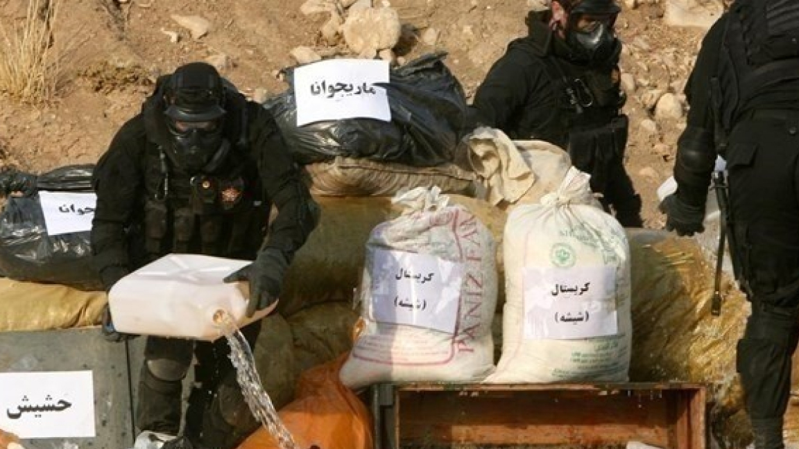 قوات الأمن العراقية تصادر مخدرات إيرانية