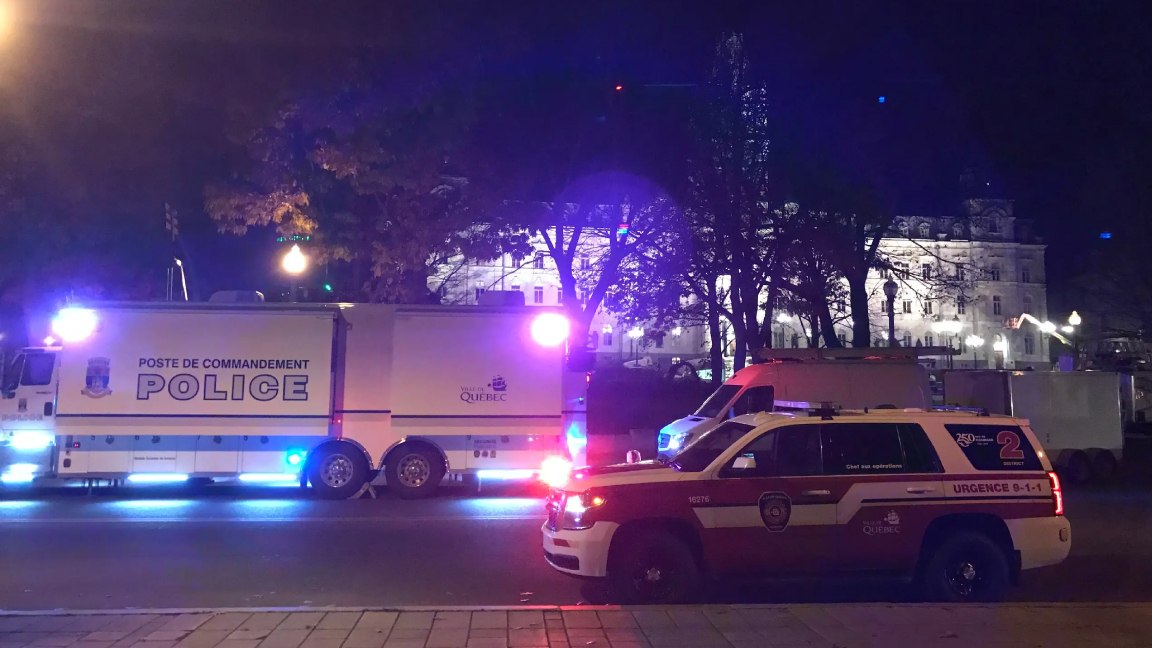 صورة نشرتها الشرطة الكندية لمكان الهجوم
