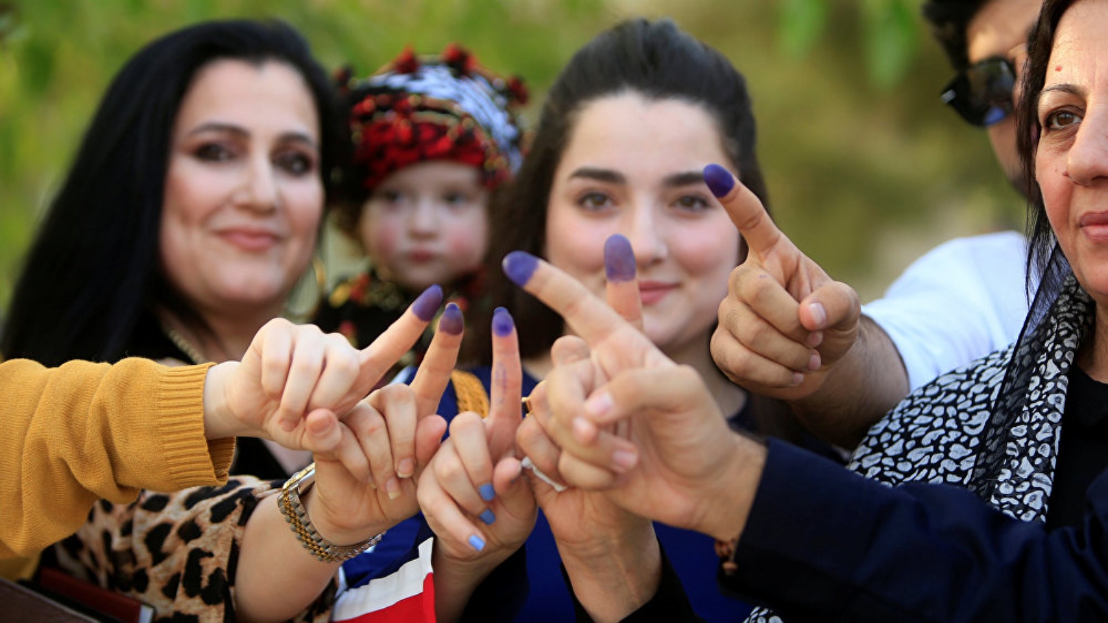 عراقيات شاركن في انتخابات سابقة في بلدهن