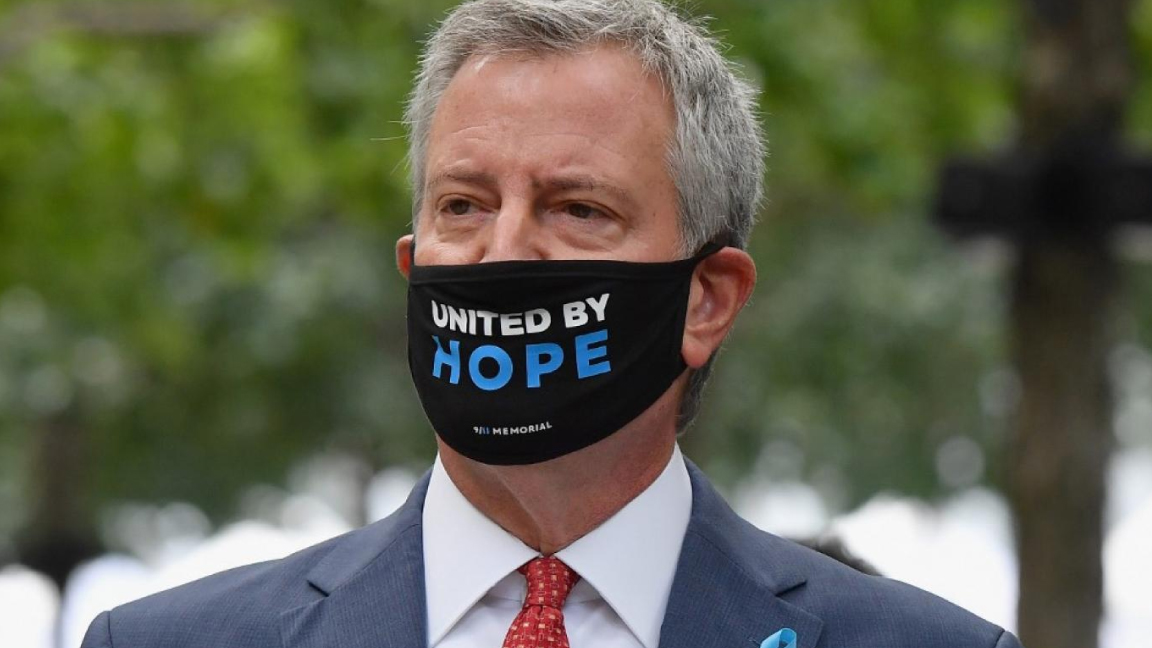 ئيس بلدية نيويورك بيل دي بلازيو